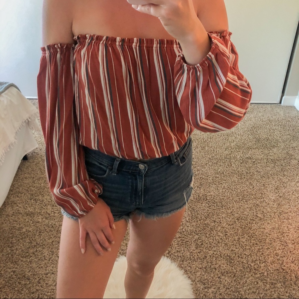 Boutique Off the Shoulder Top